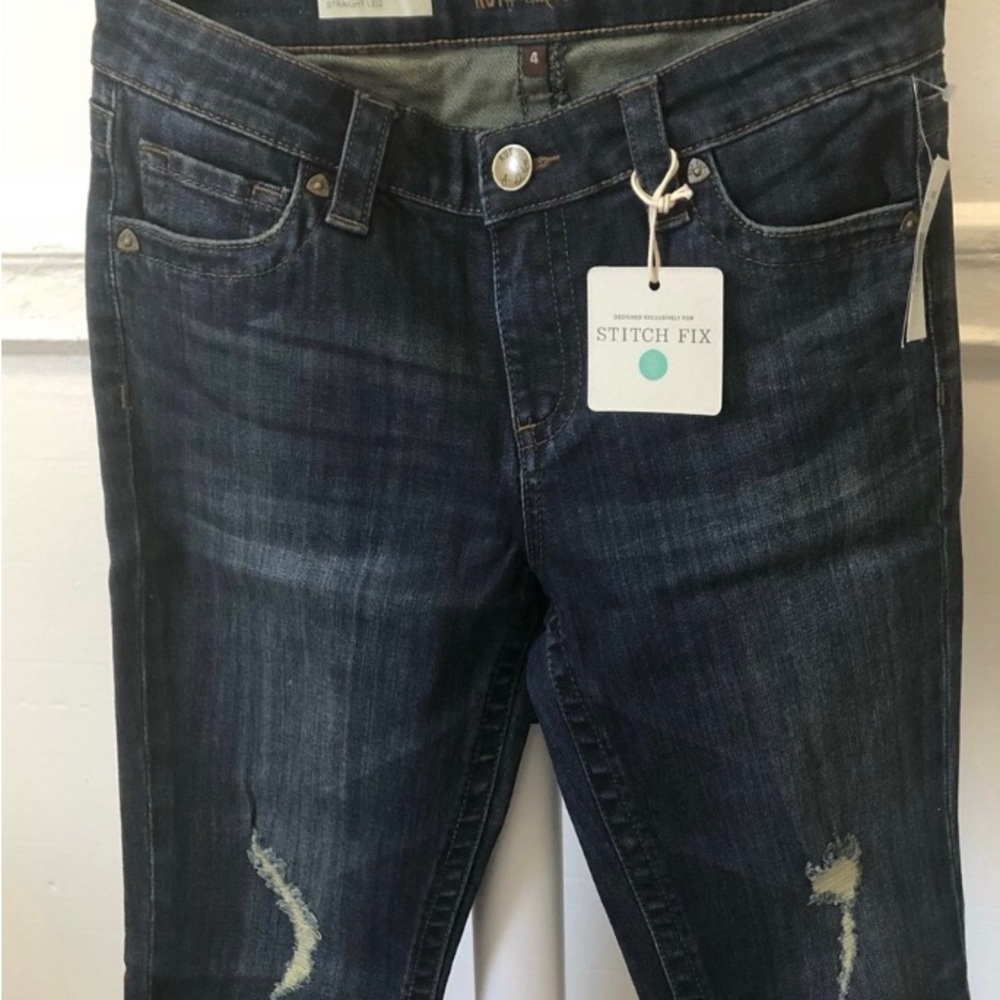 KUT From the Kloth | Stitchfix Women’s Distressed Mid-waist Jeans SIze 4 - Picture 2 of 4